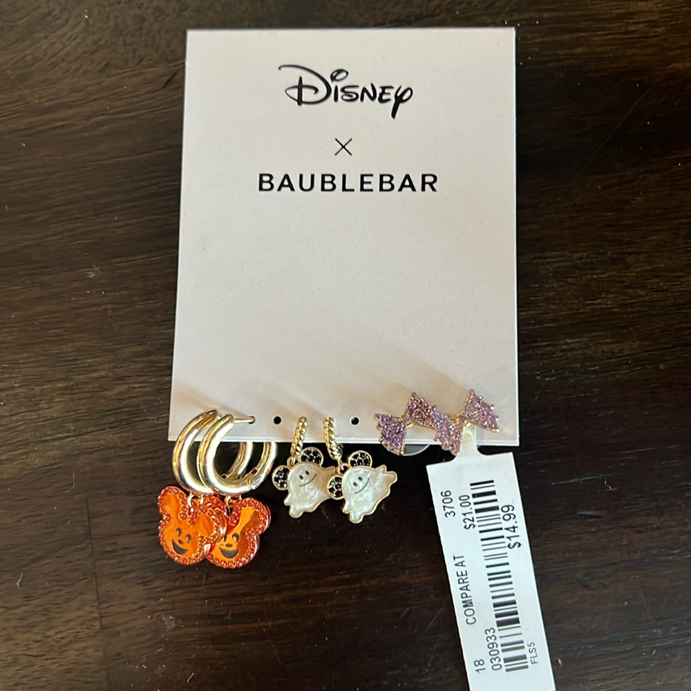 Disney Baublebar Earrings